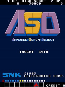 画像ギャラリー No.001のサムネイル画像 / アーケードアーカイブス「ASO」,PS4とSwitchで10月25日に配信決定