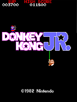 画像ギャラリー No.001のサムネイル画像 / Switch向けアケアカ「ドンキーコングJR.」が12月21日より配信へ