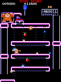 画像ギャラリー No.003のサムネイル画像 / Switch向けアケアカ「ドンキーコングJR.」が12月21日より配信へ