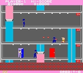 画像ギャラリー No.006のサムネイル画像 / アーケードアーカイブス「エレベーターアクション」がSwitchで3月14日に配信