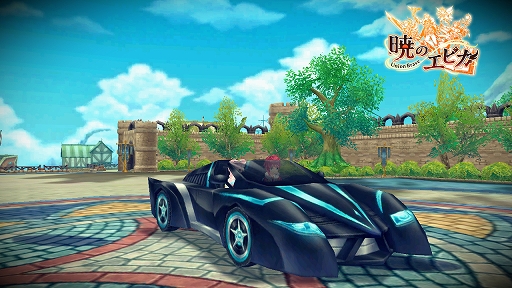 画像ギャラリー No.003のサムネイル画像 / 「暁のエピカ」,英雄と2人で乗れる新乗り物「ブラックスター」が登場