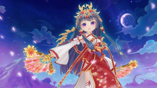 画像ギャラリー No.003のサムネイル画像 / 「暁のエピカ」の英雄ガチャに新キャラ「【桜扇の巫女】さくら」が登場。排出率アップキャンペーンも