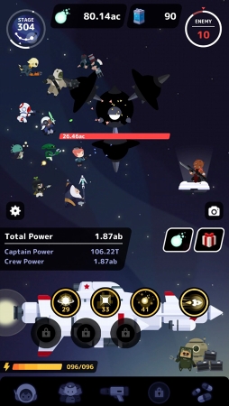 画像ギャラリー No.007のサムネイル画像 / スマホ向け放置＆のんびりタップゲーム「StarONE : Origins」，配信中