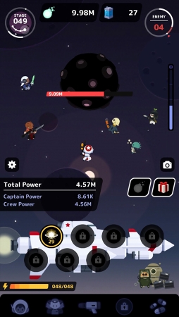 画像ギャラリー No.009のサムネイル画像 / スマホ向け放置＆のんびりタップゲーム「StarONE : Origins」，配信中