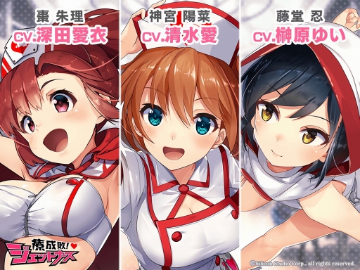 画像ギャラリー No.004のサムネイル画像 / 「療成敗!ジェットナース」,キャラクターボイスを担当する声優が明らかに