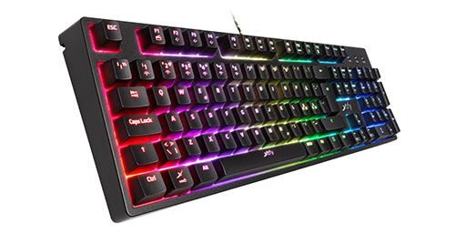 画像ギャラリー No.002のサムネイル画像 / スウェーデンXtrfy製の英語配列フルキーボード2製品が国内発売。片方はプロゲームチームNIPがテストした製品