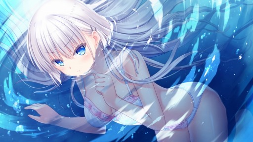 Summer Pockets ヒロイン達のイベントcgと私服イラストが公開 アニメーション部分の線画イラストも