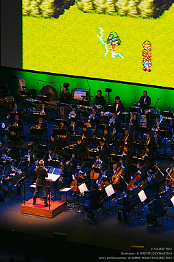 画像ギャラリー No.008のサムネイル画像 / 「クロノ・トリガー Orchestra Concert 時を超える旋律」レポート。クロノ達の冒険を,オーケストラ演奏と映像で追体験できる公演に