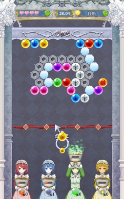 画像ギャラリー No.001のサムネイル画像 / スマホ向けパズルSTG「ゴスプリドロップ」が本日配信