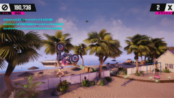 画像ギャラリー No.012のサムネイル画像 / 「アーバントライアル プレイグラウンド」プレイレポート。ド派手なバイクスタントを決めながらカリフォルニアの都市を駆け抜けろ