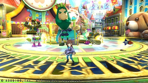 画像ギャラリー No.002のサムネイル画像 / 「アヴァベル ルピナス」,カラフルな建物が立ち並ぶ新マップ「おもちゃ階層:35F」が実装