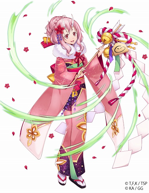 転生したらスライムだった件 和装キャラクターたちが登場するお正月イベントを開催