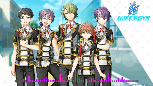 画像ギャラリー No.001のサムネイル画像 / 「IDOL FANTASY」,ボイスメッセージ第2弾が公開。ゲーム内ユニット“ALEX BOYS”の楽曲ショートバージョンも試聴スタート