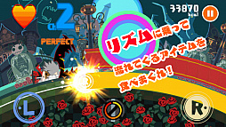 画像ギャラリー No.002のサムネイル画像 / 「BLAZBLUE」シリーズの音ゲー「イートビート デッドスパイクさん」がNintendo Switch向けに2018年3月22日に配信