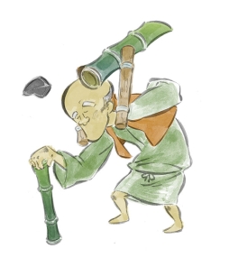 画像ギャラリー No.013のサムネイル画像 / Switch版「大神 絶景版」に登場する「舌切り雀」と「竹取物語」をモチーフにしたキャラが公開