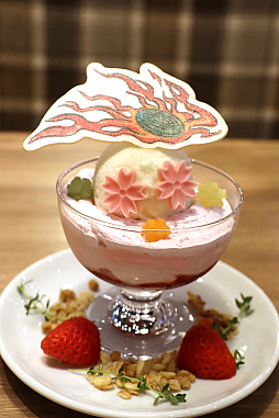 画像ギャラリー No.008のサムネイル画像 / カプコンカフェ 池袋店＆梅田店にて，「大神」シリーズ20周年コラボが開催中。コラボメニュー3品を試食してきた