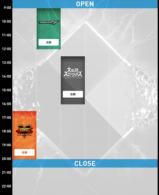 ���������꡼ No.013�Υ���ͥ������ / ��EVO Japan�ϳ�Ʈ������κ�ŵ��EVO Japan 2020�פ�����9:00�˳��롣������ơ��֥��ƥ����ȥ��������������Ϥ�