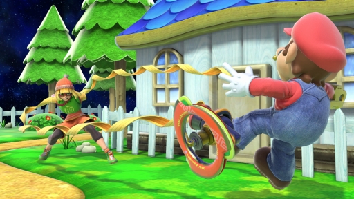 画像(032)「大乱闘スマッシュブラザーズ SPECIAL」の新ファイター，「ARMS」のミェンミェンが6月30日に配信開始。 “のびーるウデ”で勝利をつかめ