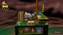 画像ギャラリー No.001のサムネイル画像 / 本日発売「進め!キノピオ隊長」を紹介。コースをぐるぐる見回してゴールを目指す,パズル要素も楽しい探検アクション