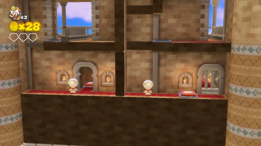 画像ギャラリー No.023のサムネイル画像 / 本日発売「進め!キノピオ隊長」を紹介。コースをぐるぐる見回してゴールを目指す,パズル要素も楽しい探検アクション