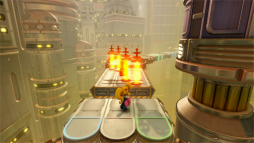 画像ギャラリー No.042のサムネイル画像 / Switch版「クラッシュ・バンディクー ブッとび3段もり! ボーナスエディション」プレイレポート。懐かしいクラッシュを寝転びながら遊べる!