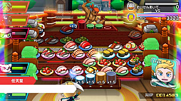 画像ギャラリー No.001のサムネイル画像 / 回転寿司の皿を敵に投げつける「超回転 寿司ストライカー」が6月8日に発売。寿司を独占する帝国軍を倒せ