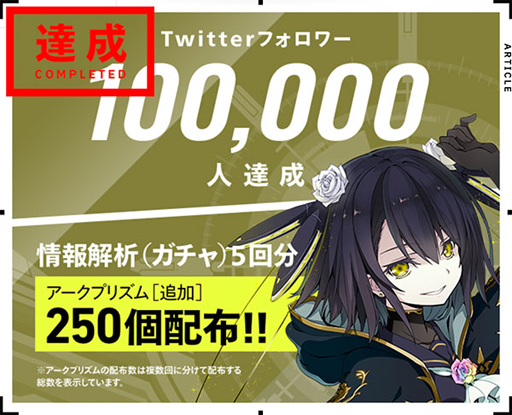 画像ギャラリー No.002のサムネイル画像 / 「Project NOAH」,公式twitterアカウントのフォロワーが10万人を突破