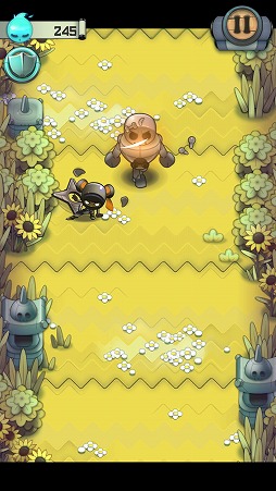 襲いかかってくる骸骨たちを蹴散らそう スマホ向けアクションゲーム 忍ダッシュ を紹介する ほぼ 日刊スマホゲーム通信 第1663回 襲いかかってくる骸骨たちを蹴散らそう スマホ向けアクションゲーム 忍ダッシュ を紹介する ほぼ 日刊スマホゲーム通信 第1663回