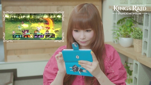 画像ギャラリー No.001のサムネイル画像 / 中川翔子さん出演の「キングスレイド」TVCMが7月3日より放送開始 。メイキング動画も公開