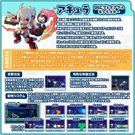 新作2Dアクション「ぎゃるガンヴォルト バースト」の配信が本日 新作2Dアクション「ぎゃるガンヴォルト バースト」の配信が本日