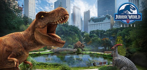 映画 ジュラシック ワールド を題材にしたarゲーム Jurassic World Alive が配信開始