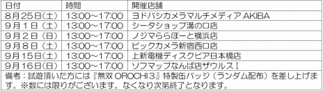 ꡼ No.009 | ̵OROCHI3ס饯֥ڥ륻CV ɡˡפξҲư褬KOEI TECMO CAFE&DININGȤΥܤ9ܤ˳