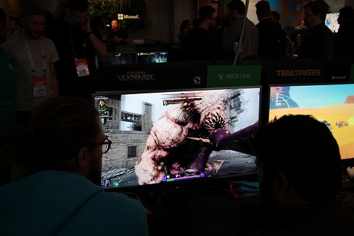 画像集#002のサムネイル/［GDC 2018］「DayZ」や「Warhammer: Vermintide 2」などがプレイアブル展示されていたMicrosoftのイベント「ID@Xbox GDC 2018 Games」をレポート