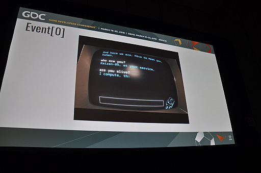 ꡼ No.002 | GDC 2018ϡAIȤβä򥲡ˤɤȤ񤷤ȤϡEVENT[0]פγȯԤŤֱݡ