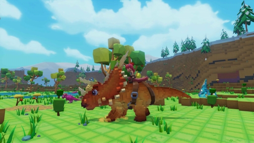 本日国内発売の Pixark を紹介 可愛らしいブロックの世界でサバイバルやクラフトが自由に楽しめる 恐竜サバイバルアクション