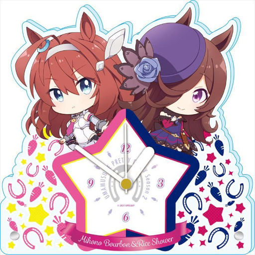 画像ギャラリー No.002のサムネイル画像 / 「ウマ娘」ぷちちょこアクリル置時計全3種がAnimoで予約販売開始