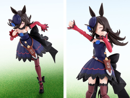 画像ギャラリー No.005のサムネイル画像 / 「ウマ娘」トウカイテイオー,ライスシャワーの彩色済み可動フィギュアが3月2日受注開始