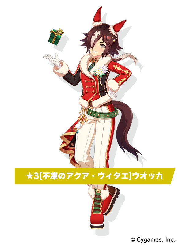 画像ギャラリー No.035 | クリスマス衣装のウオッカとダイワ