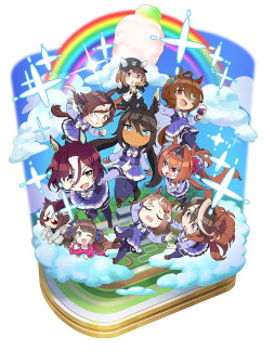 画像ギャラリー No.008のサムネイル画像 / 「ウマ娘」,ショートアニメシリーズ“うまゆる”の第3弾主題歌をリリース