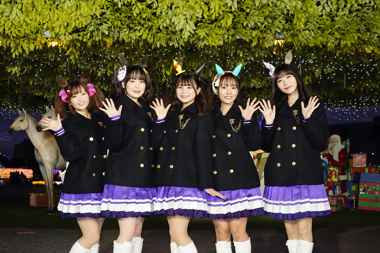 ウマ娘 プリティーダービー×東京メガイルミ」コラボが大井競馬場