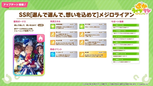 画像ギャラリー No.020のサムネイル画像 / クリスマス衣装のメジロパーマーとメジロブライトが発表に。「ウマ娘 プリティーダービー」ぱかライブTV Vol.35まとめ