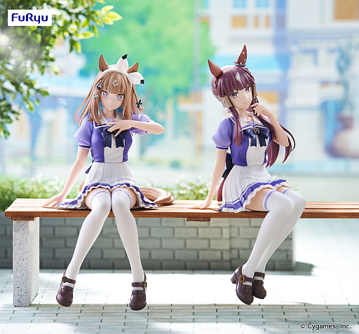 画像ギャラリー No.001のサムネイル画像 / 「ウマ娘」アーモンドアイとラッキーライラック,フリューの「ぬーどるストッパーフィギュア」で登場。2026年11月から順次展開予定