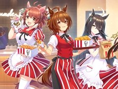 「ウマ娘 プリティーダービー」×「KFC」コラボが本日スタート。コラボ仕様のマンハッタンカフェの描き下ろしイラストを独占公開！