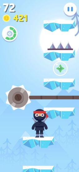 画像ギャラリー No.002のサムネイル画像 / ひたすら上を目指す「Up Jump」のiOS版が登場。Android版も配信予定