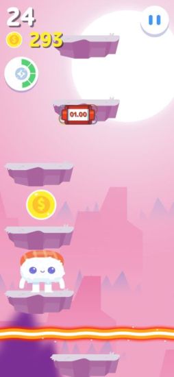 画像ギャラリー No.003のサムネイル画像 / ひたすら上を目指す「Up Jump」のiOS版が登場。Android版も配信予定