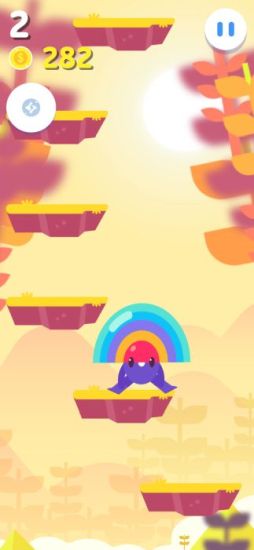 画像ギャラリー No.004のサムネイル画像 / ひたすら上を目指す「Up Jump」のiOS版が登場。Android版も配信予定