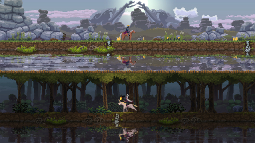 ���������꡼ No.002�Υ���ͥ������ / ��GDC 2018��Co-op�⡼�ɤ��б����������������뷿���ȥ�ƥ�����Kingdom: Two Crowns�פ�����å����Ƥ���