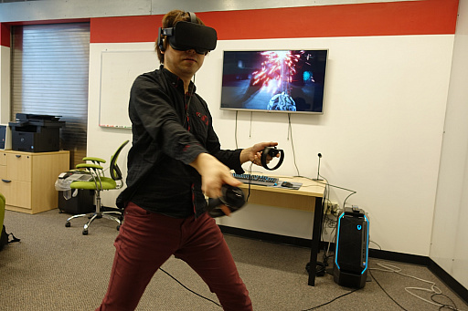 ���������꡼ No.004�Υ���ͥ������ / ��GDC 2018�Ͽ���VR���������RPG��GARGANTUA�פ�����θ���������ͳ���ߤ�����ܳ�Ū�ʥХȥ뤬�ڤ����