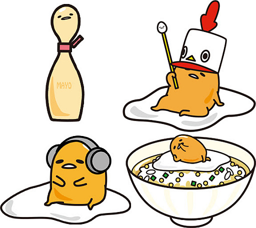 画像ギャラリー No.004のサムネイル画像 / 「さわって！ぐでたま 〜３どめのしょうじき〜」，新調理器具「いいフライパン」が登場