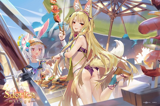 画像ギャラリー No.009のサムネイル画像 / 「Sdorica」で水着キャラが多数登場する夏季限定イベント,海辺のサマーフェスタが開催に